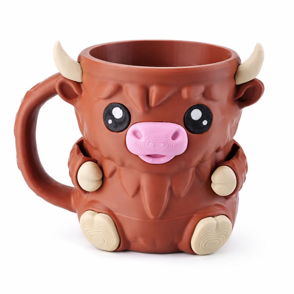 Highland Cow Hug Mug