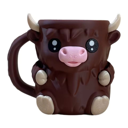 Highland Cow Hug Mug