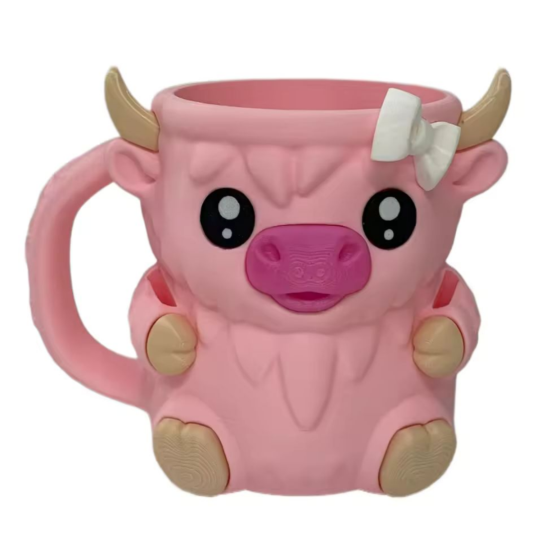 Highland Cow Hug Mug