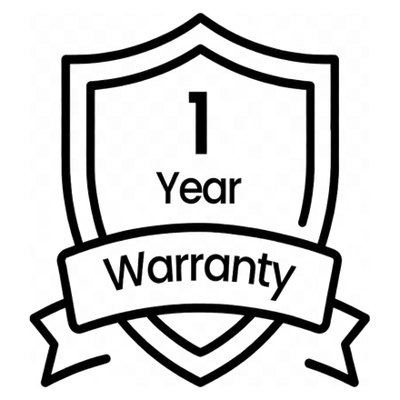 1-Year Warranty